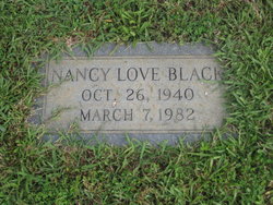 Nancy <I>Love</I> Black 