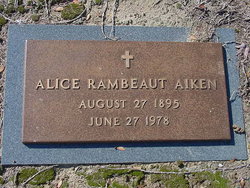 Alice <I>Rambeaut</I> Aiken 