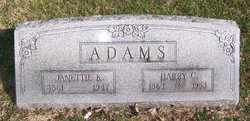 Harrison C. “Harry” Adams 