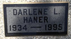 LaVerne Darlene <I>Webb</I> Haner 