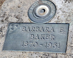 Barbara E Baker 