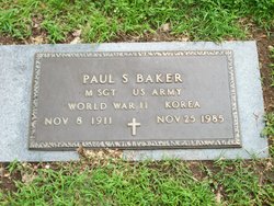 MSGT Paul S. Baker 