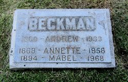 Annette <I>Anders</I> Beckman 