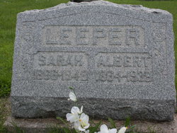 Sarah A <I>Price</I> Leeper 