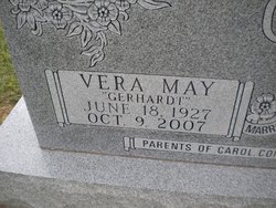 Vera May <I>Gerhardt</I> Gier 