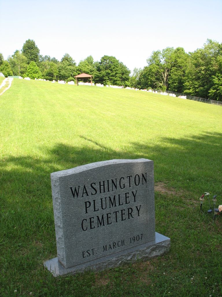 Washington Plumley Cemetery