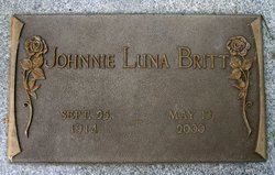 Johnnie Pearl <I>Luna</I> Britt 