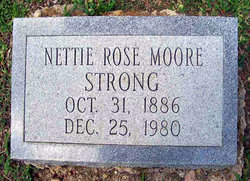 Nettie Rose <I>Moore</I> Strong 