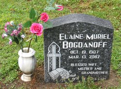 Elaine Muriel <I>Burnham</I> Bogdanoff 