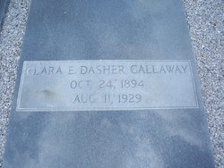 Clara E. <I>Dasher</I> Callaway 