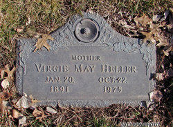 Virgie May <I>Thomas</I> Heller 