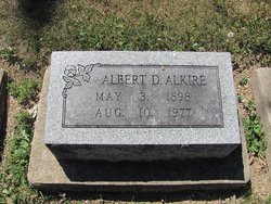 Albert D Alkire 