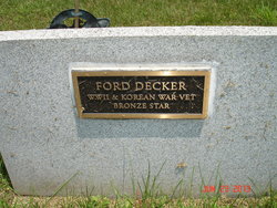 SSGT Henry Ford Decker 