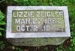 Lizzie Alice <I>Applegate</I> Zeigler 