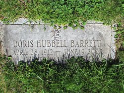 Doris <I>Hubbell</I> Barrett 