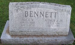 Alice V Bennett 