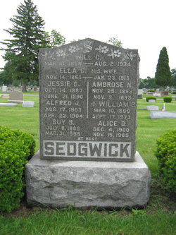Ella Gertrude <I>Lukins</I> Sedgwick 
