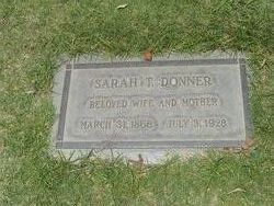 Sarah Theresa <I>Dubel</I> Donner 