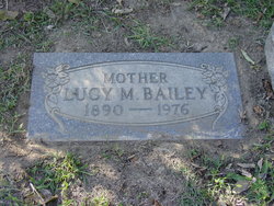 Lucy M <I>Bills</I> Bailey 