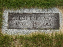 Joseph T McCarthy 