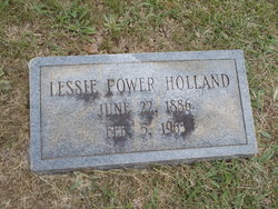 Lessie <I>Power</I> Holland 