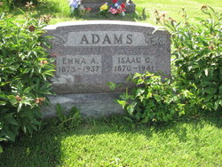 Emma Cora Alice <I>Cummings</I> Adams 