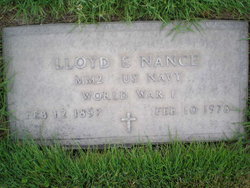 Lloyd E Nance 