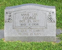 Annie Lou <I>Norred</I> George 