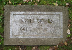 Ann M “Annie” <I>Mudge</I> Grimes 