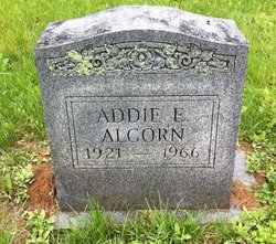 Addie E Alcorn 