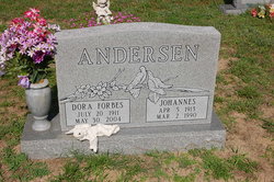 Dora Lee <I>Forbes</I> Andersen 