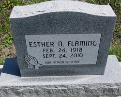 Esther Nora <I>Schmidt</I> Flaming 