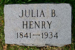Julia <I>Brown</I> Henry 