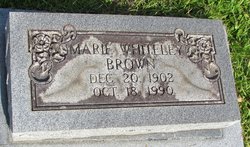 Marie Virginia <I>Whiteley</I> Brown 