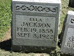 Nancy Ellen “Ella” <I>May</I> Jackson 