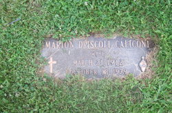 Marion <I>Driscoll</I> Caliconi 