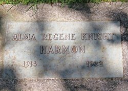 Alma Regene <I>Knight</I> Harmon 