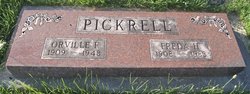 Orville Frederick “Bob” Pickrell 
