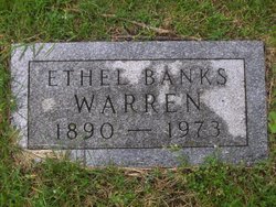 Ethel <I>Bateman</I> Banks Warren 