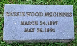 Bessie Violet <I>Wood</I> McGinnis 