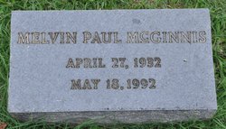 Melvin Paul McGinnis 
