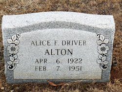 Alice F. <I>Driver</I> Alton 