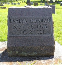 Evelyn Emma “Eva” <I>Dickerson</I> Conrad 