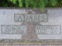 Dorothy A <I>Aurand</I> Adams 