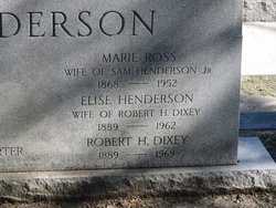 Elise Heldman <I>Henderson</I> Dixey 