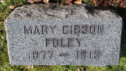 Mary <I>Gibson</I> Foley 