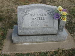 Mae <I>Hacker</I> Axtell 