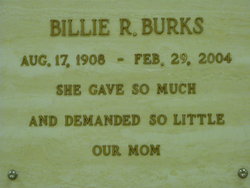 Billie R. Burks 
