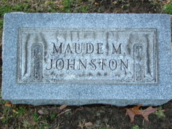 Maude M. <I>Edison</I> Johnston 