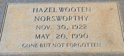 Hazel <I>Wooten</I> Norsworthy 